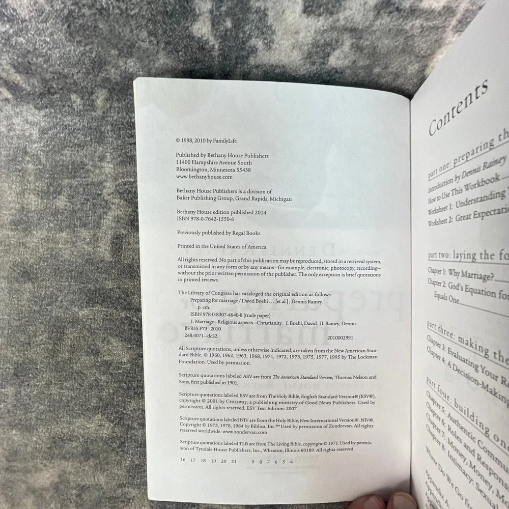 Preparing for Marriage Dennis Rainey FamilyLife Revised Updated Study Guide